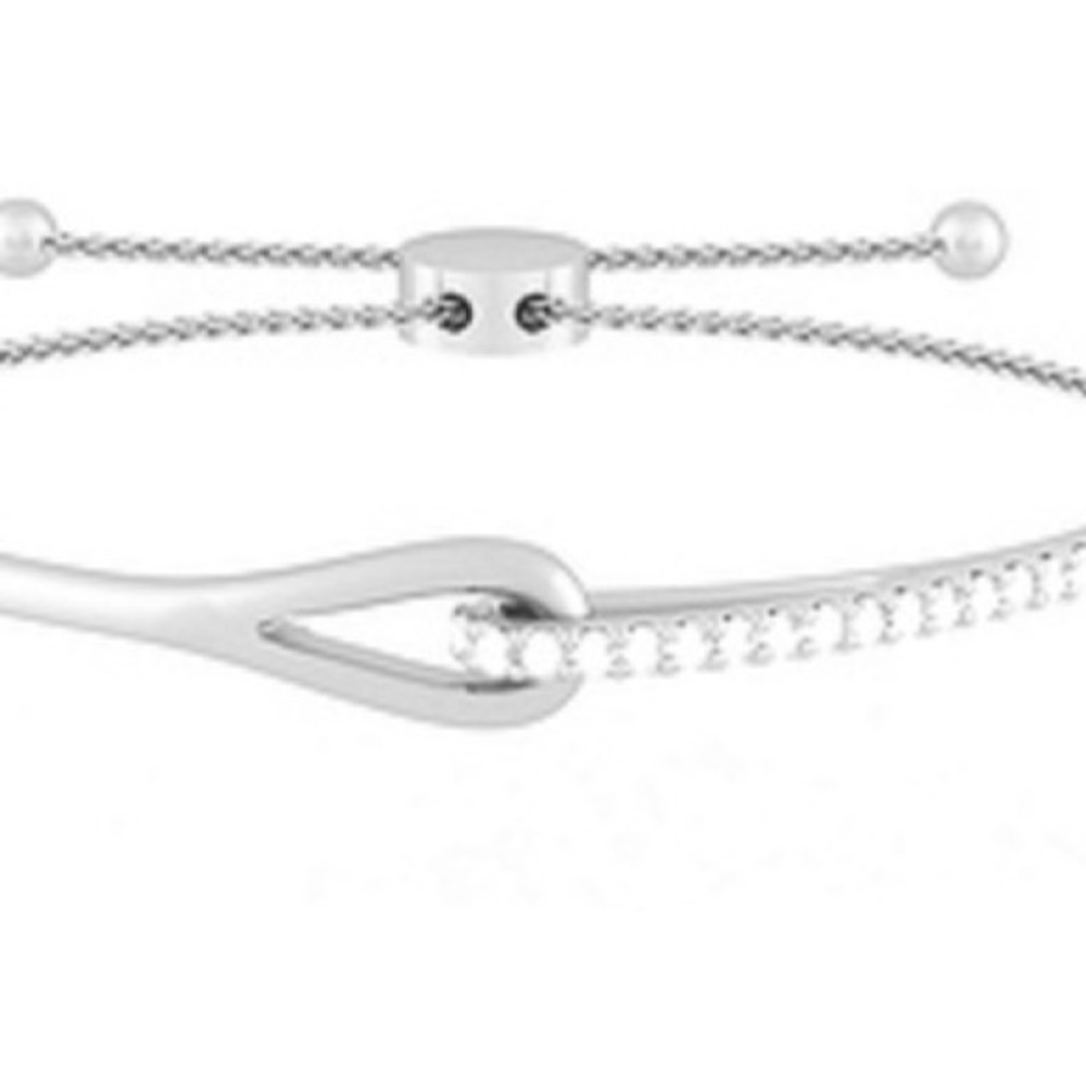 Kay Jewelers - 10k - 1/4 ct Diamond bolo bracelet